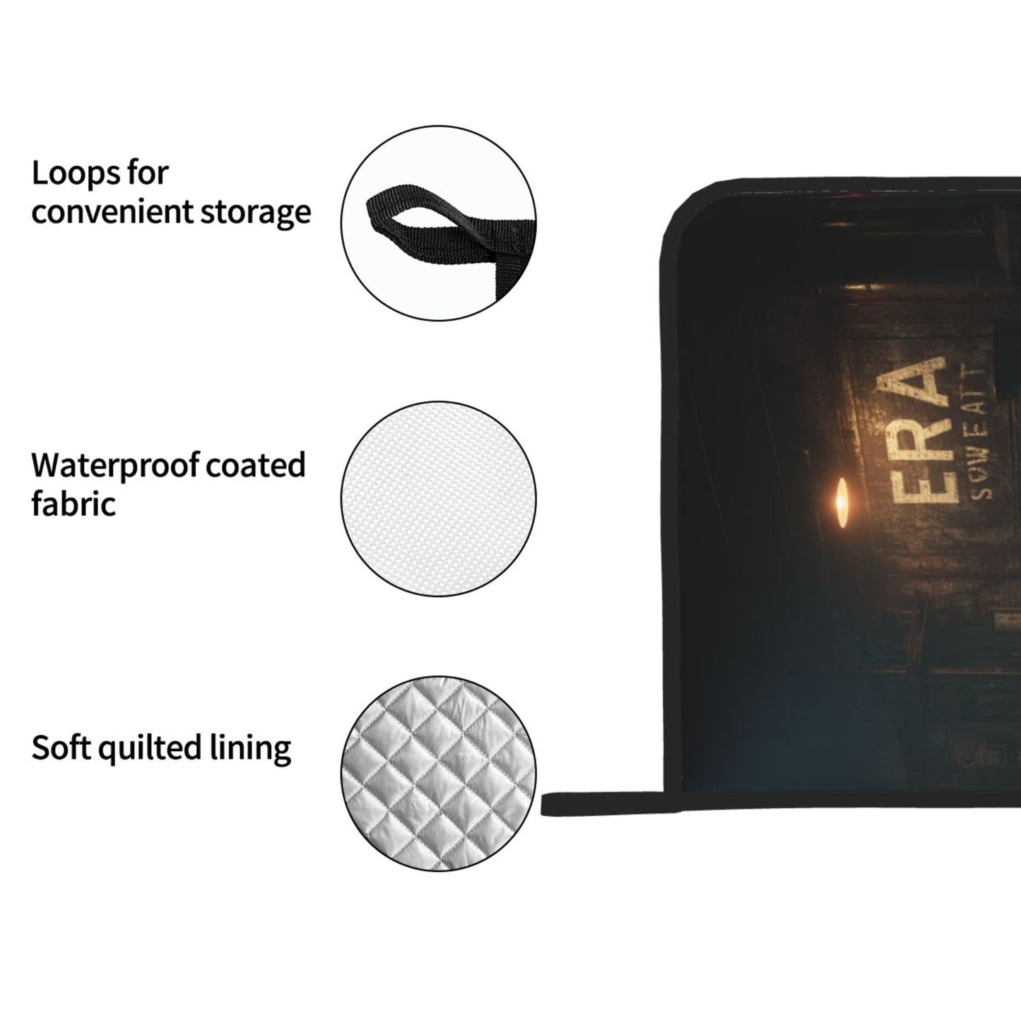 Square Heat Resistant Pads Set of 2 – Non-Slip Durable Hot Pads for Kitchen and Dining Table with Stylish Printed Design