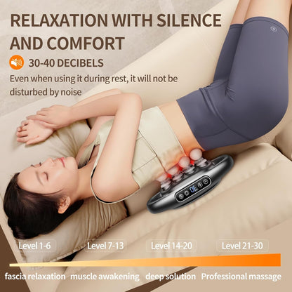 💥only $45.99 Last Day Promotion!-🔥16-Head Deep Tissue Massage Gun with 30 Speeds