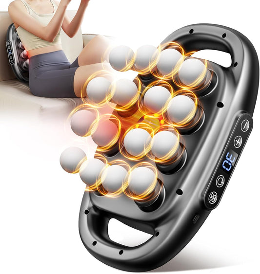 💥only $45.99 Last Day Promotion!-🔥16-Head Deep Tissue Massage Gun with 30 Speeds